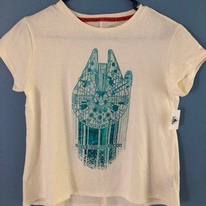 Millennium Falcon Star Wars Shirt Kids XL Ships Galaxy Edge